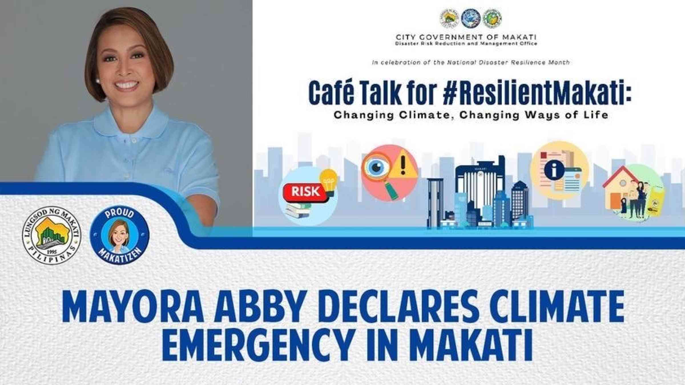 Makati Mayor Abby Binay declares Climate Emergency